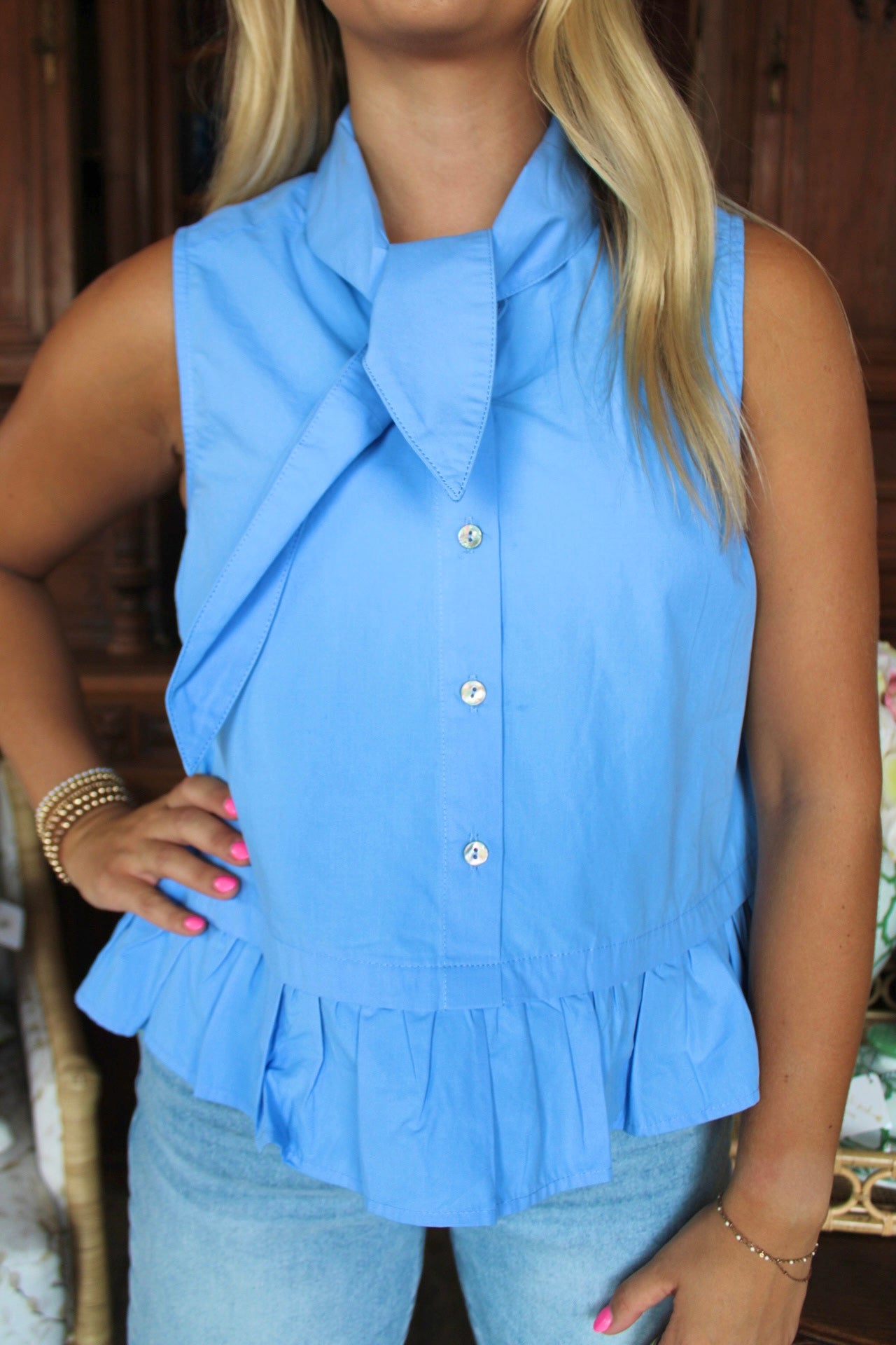 Chantilly Bow Top