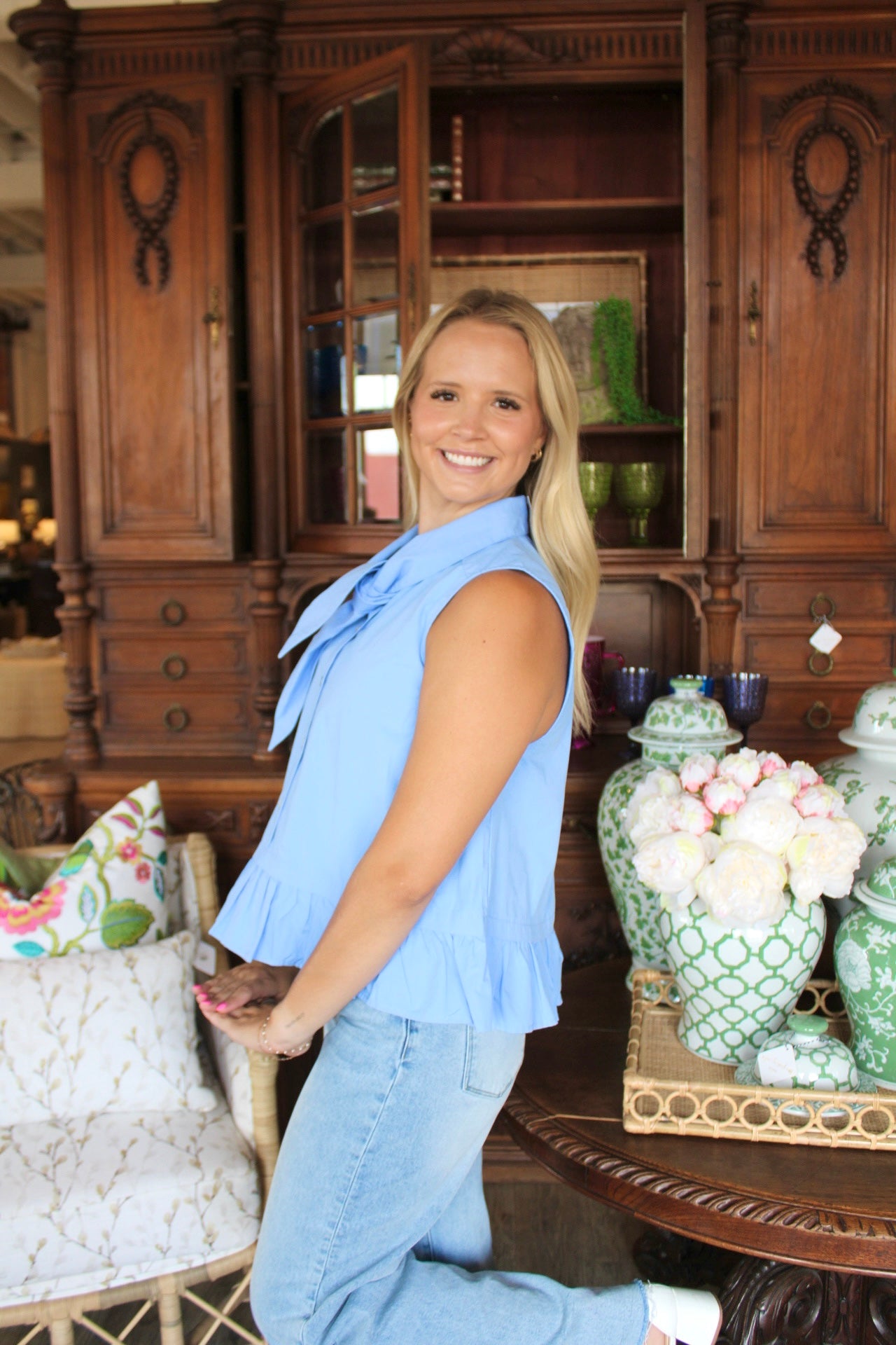 Chantilly Bow Top