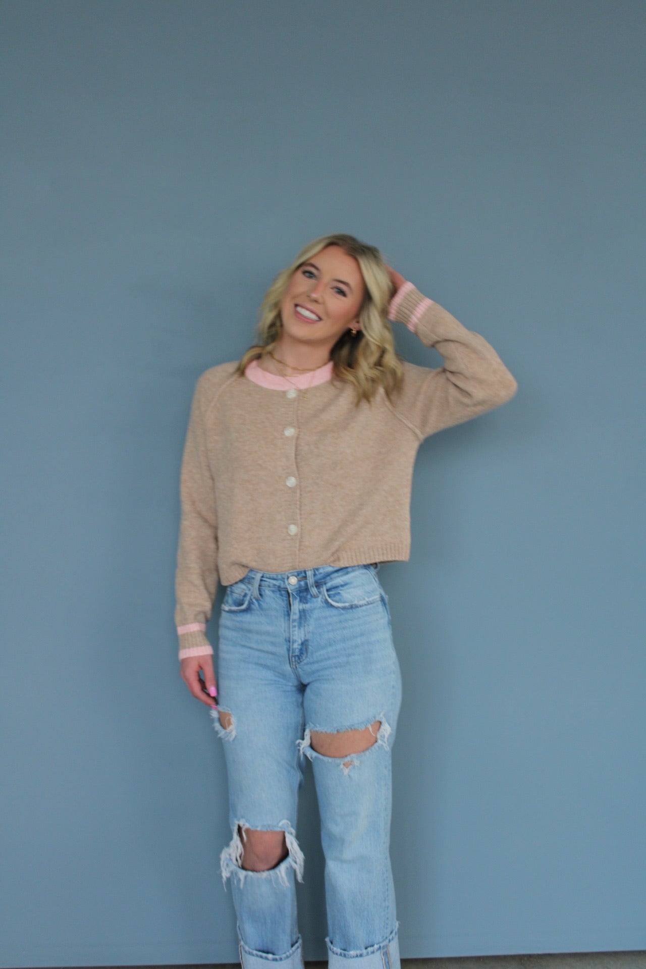 Cider & Blush Cardigan