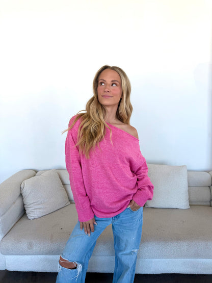 Autumn Blush Sweater