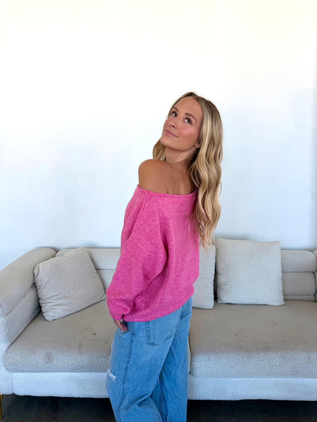 Autumn Blush Sweater