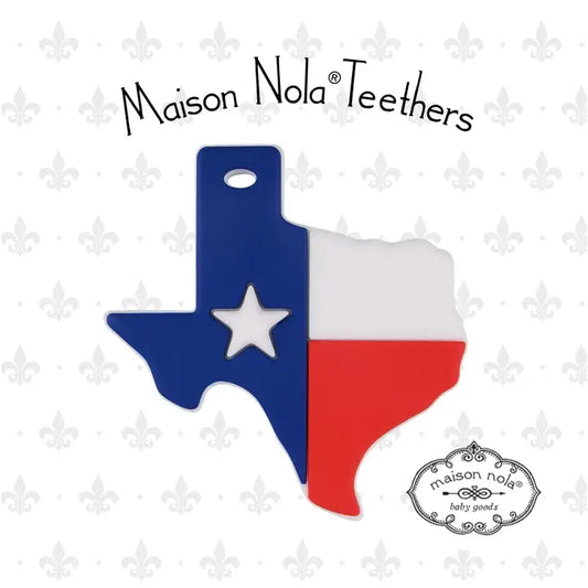 Texas Silicone Baby Teether