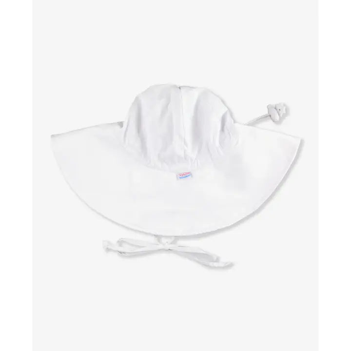 Kids White Sun Protective Hat