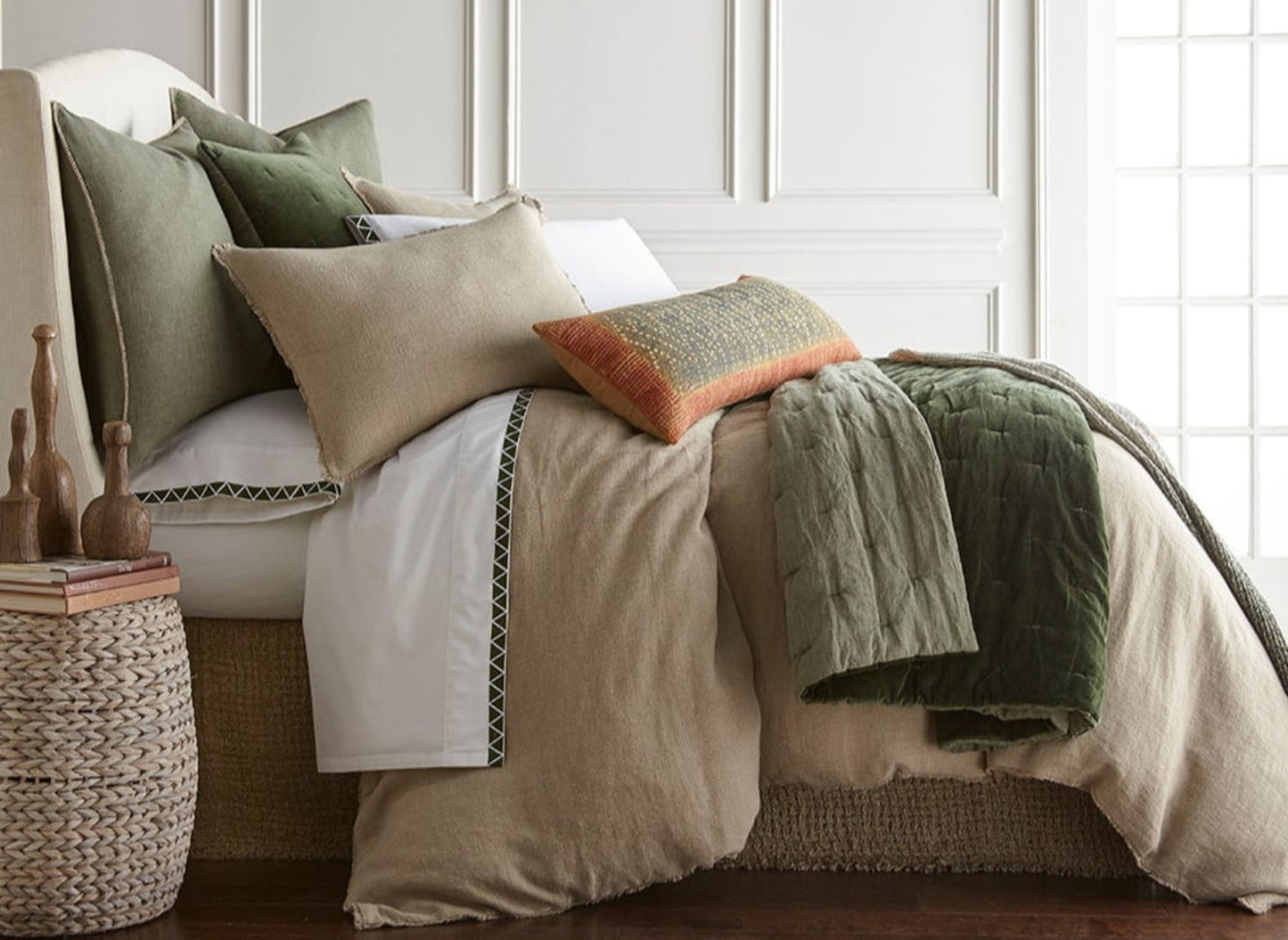 Bryce Linen Duvet Collection