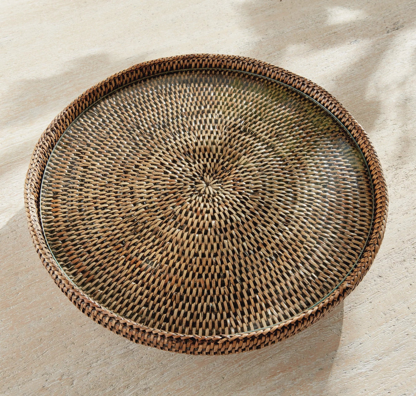 Connie Rattan Serving Stand