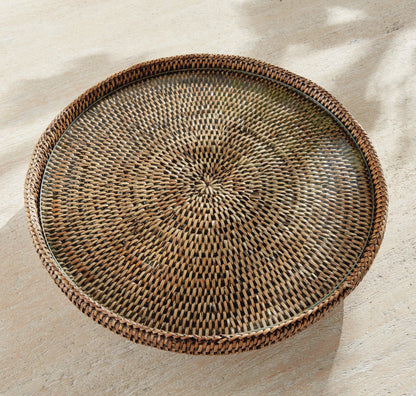 Connie Rattan Serving Stand