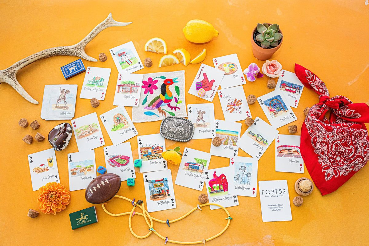Lubbock Hand Playing Cards
