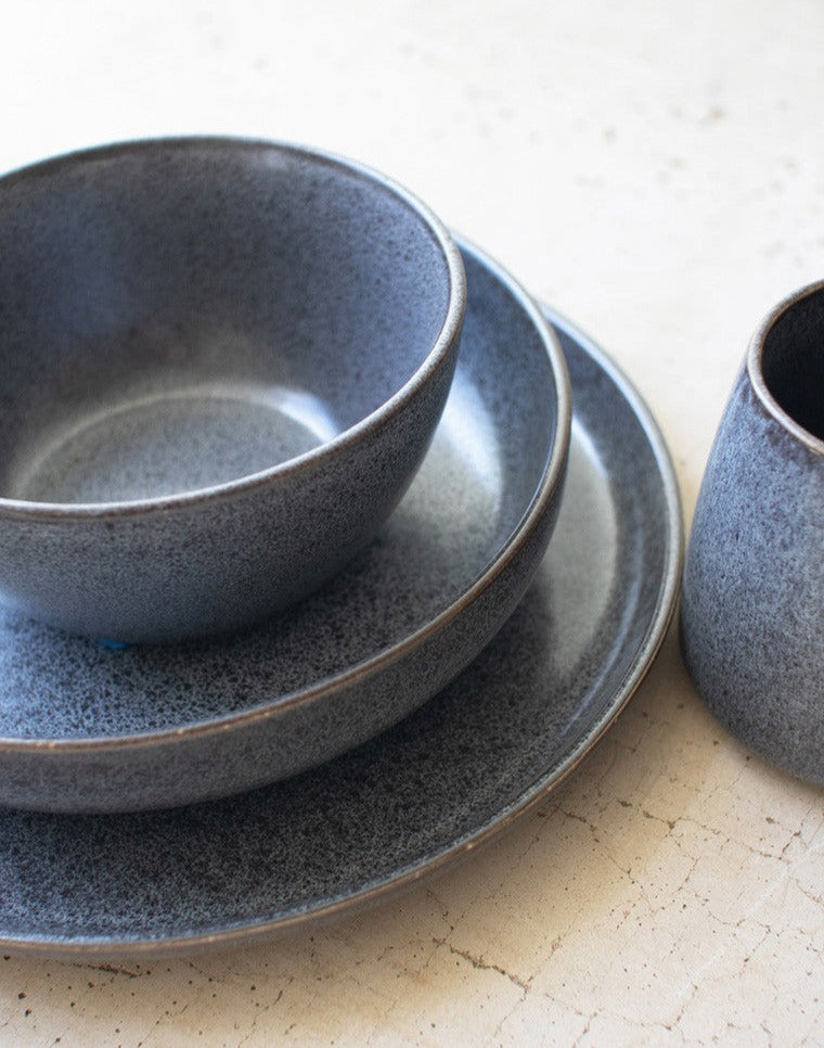 Slate Ceramic Dinnerware Set