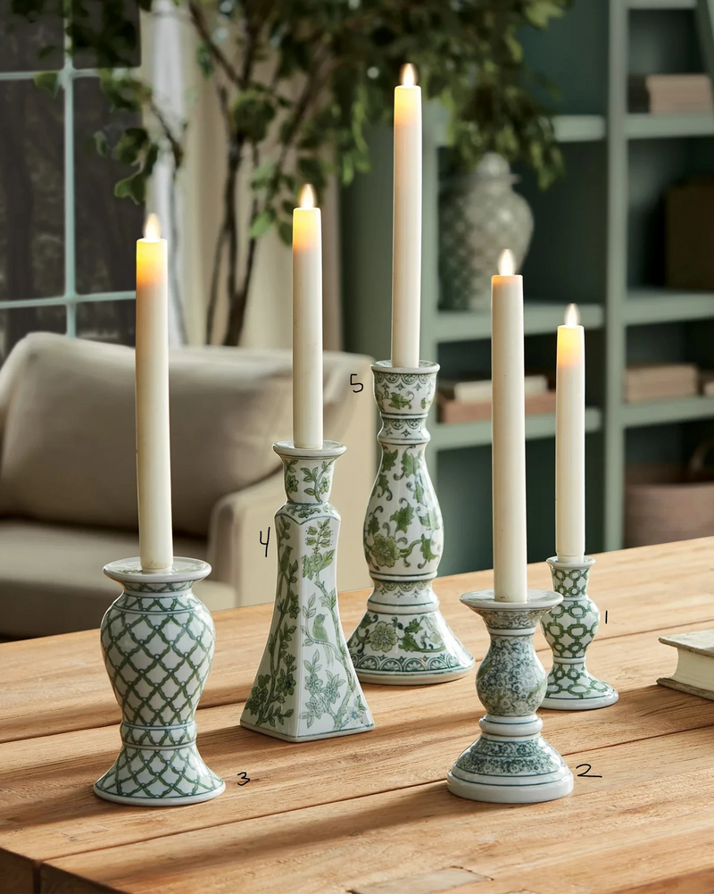 Dynasty Taper Candle Holders