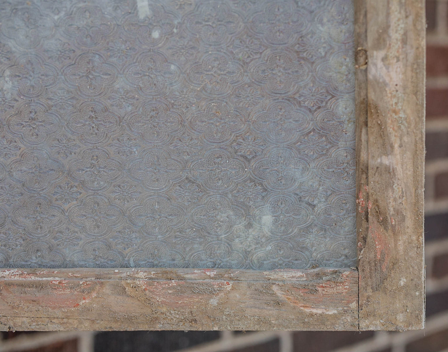 Avi - Primitive Iron Inset Egyptian Wooden Doors