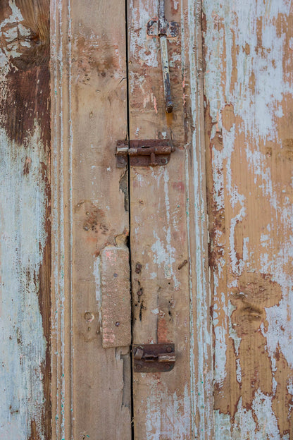 Shira - Primitive Egyptian Paneled Wooden Doors