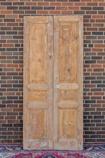 Anton - Primitive Egyptian Paneled Wooden Doors