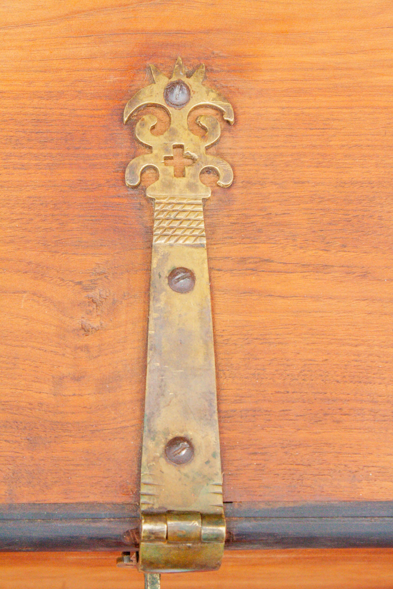 Antique Simple Wooden Chest