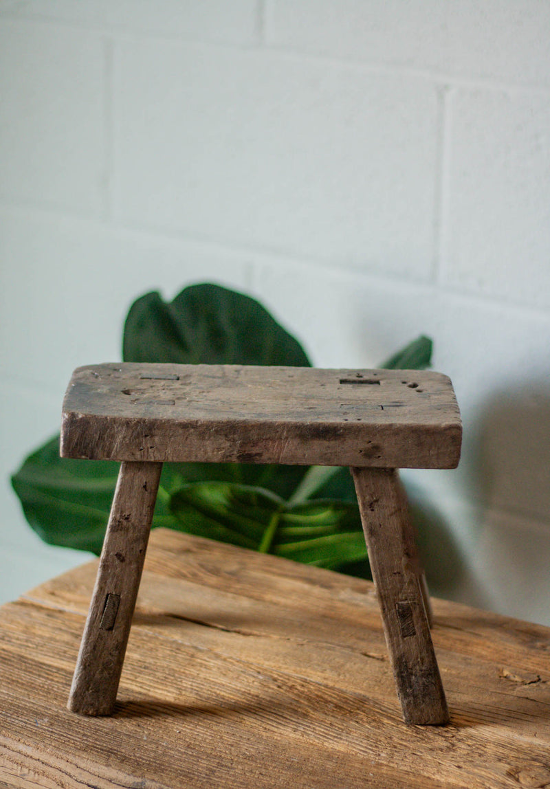 Bantam Mini Wood Stool