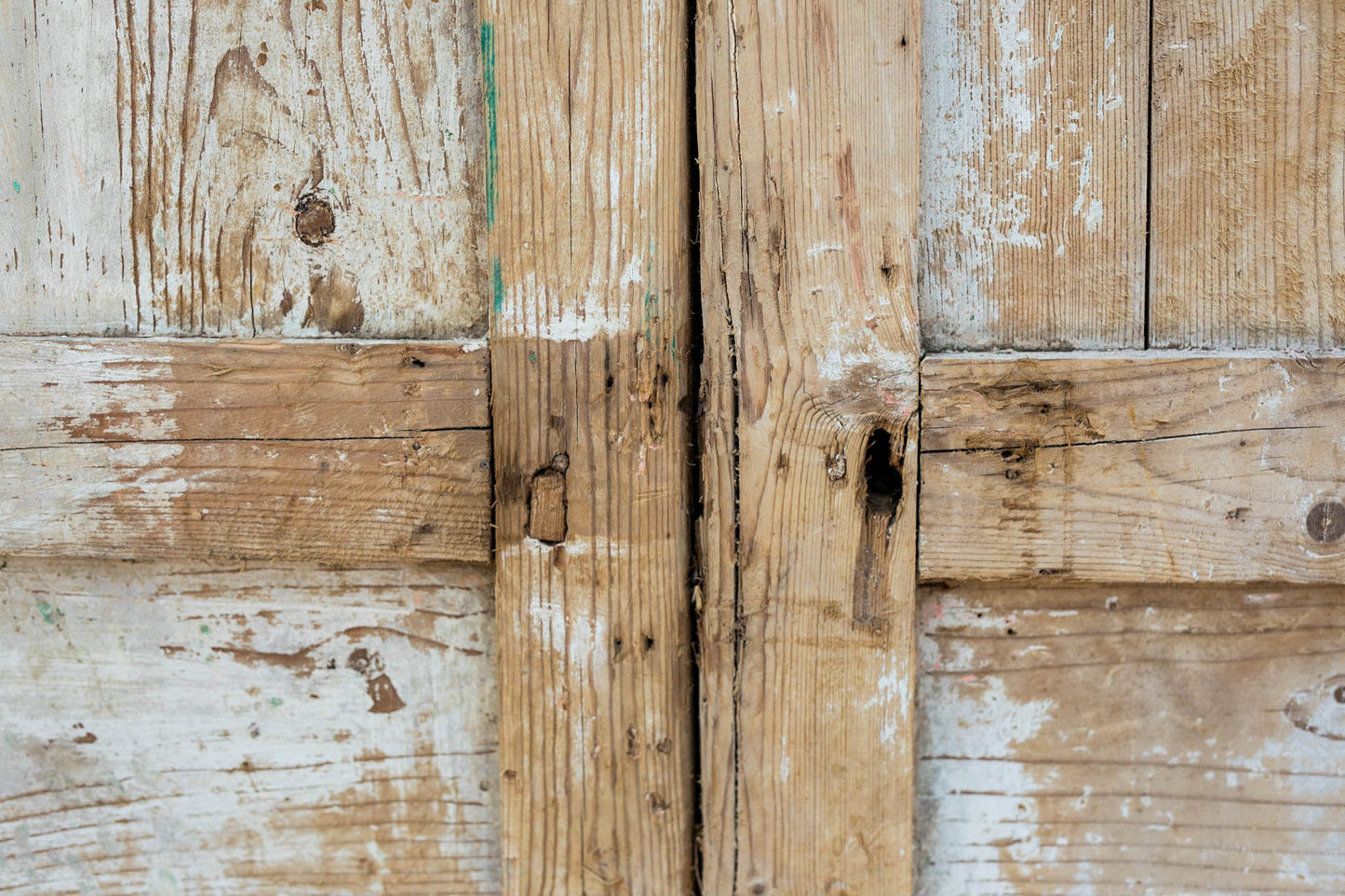 Ayala - Primitive Egyptian Paneled Wooden Doors