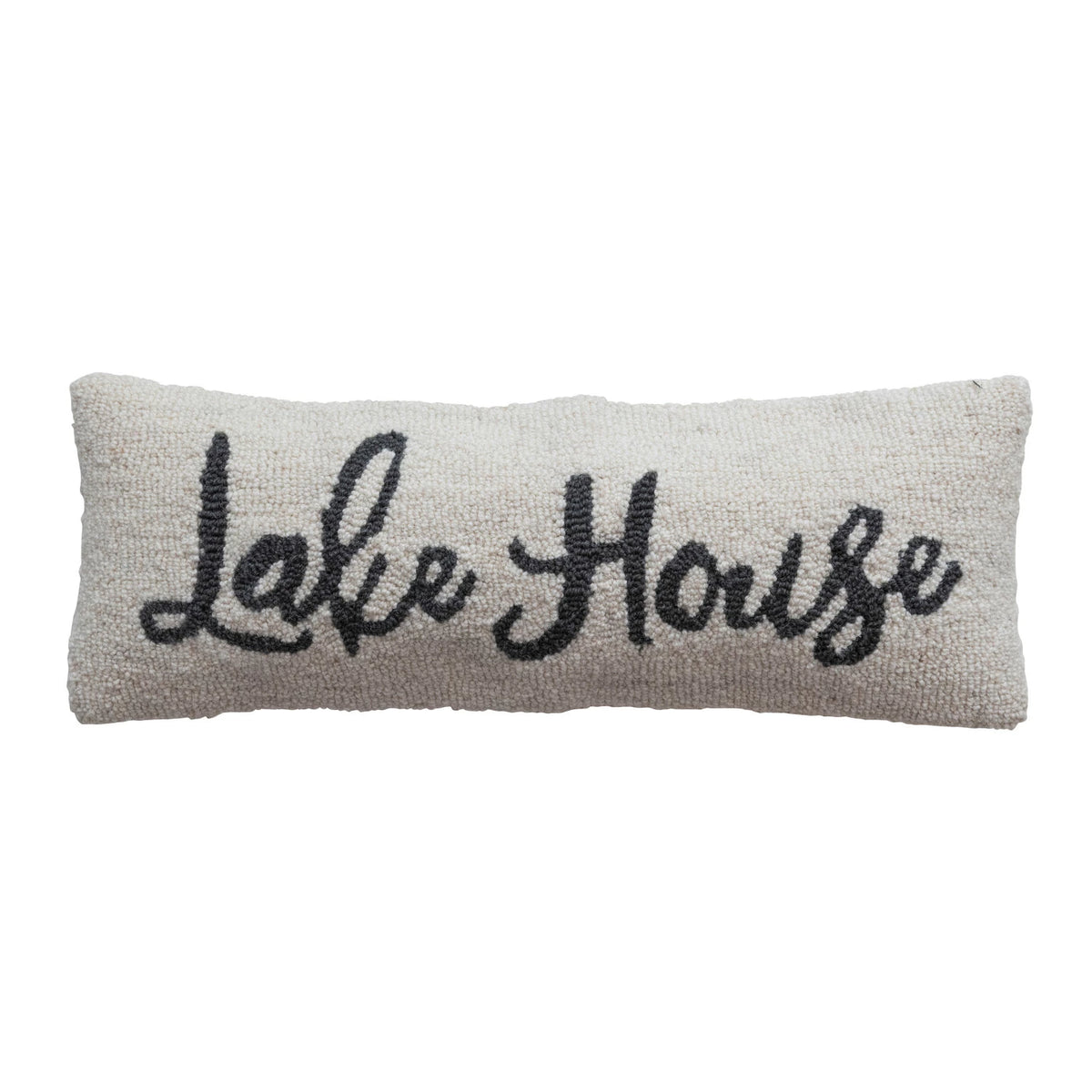 "Lake House" Cotton & Wool Pillow