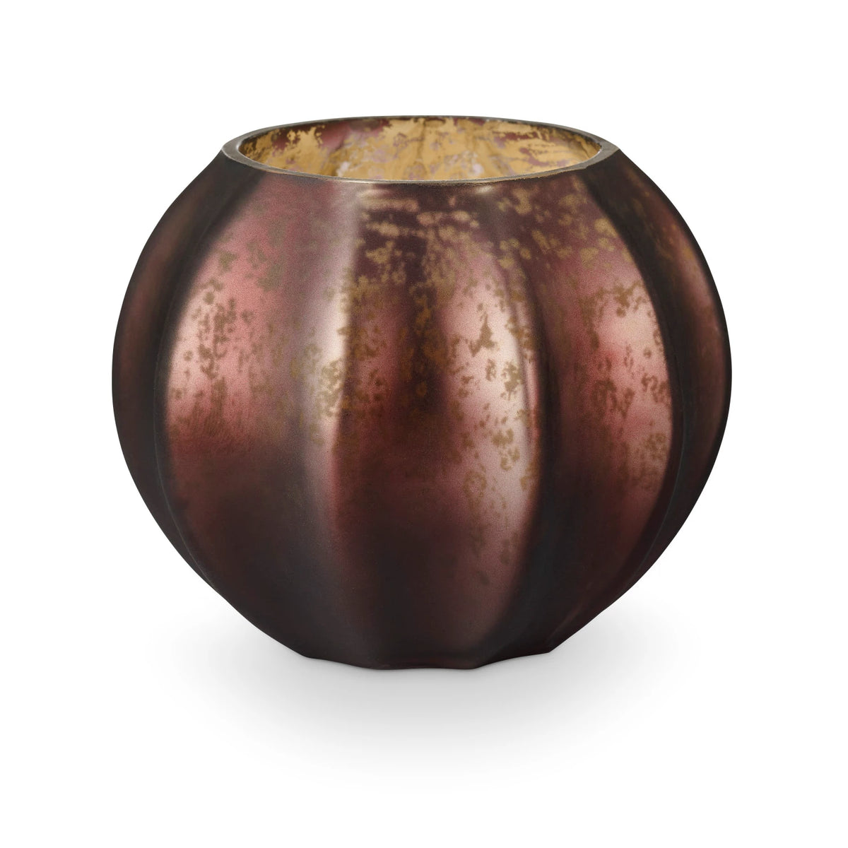 Mercury Glass Pumpkin Fall Candle