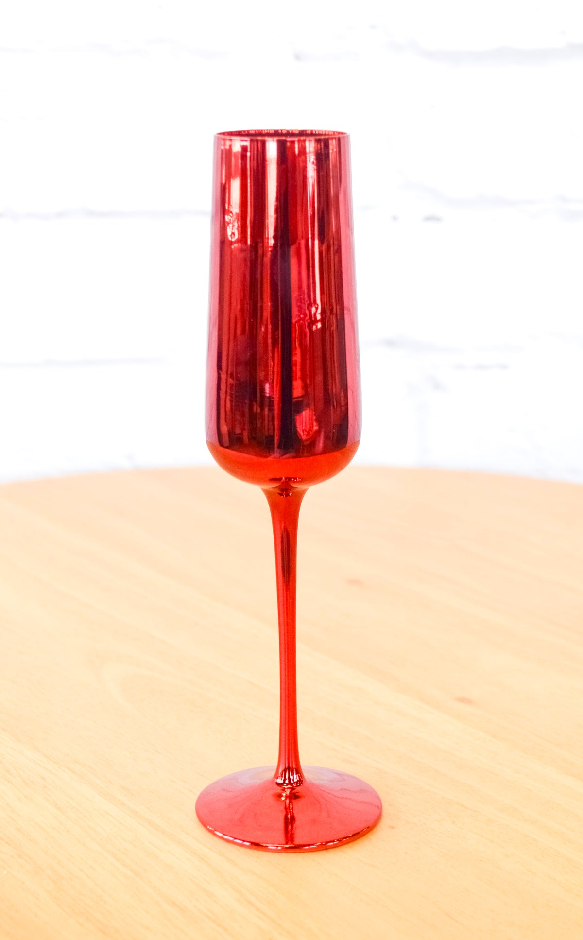 Colorful Fluted Chrome Drinkware