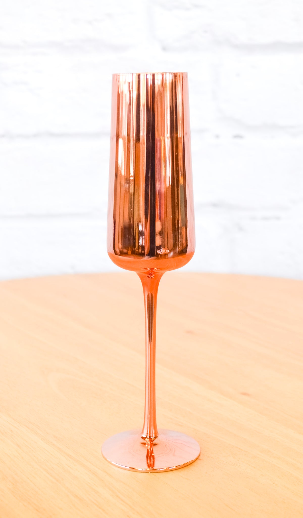 Colorful Fluted Chrome Drinkware