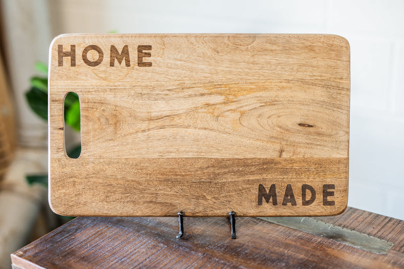 "Home Made" Mango Wood Cutting Board