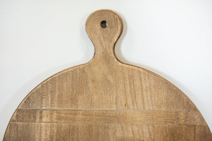 Whitewashed Wooden Cutting Board