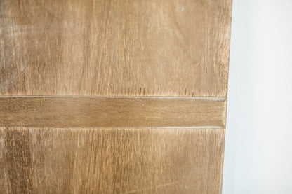 Whitewashed Wooden Cutting Board