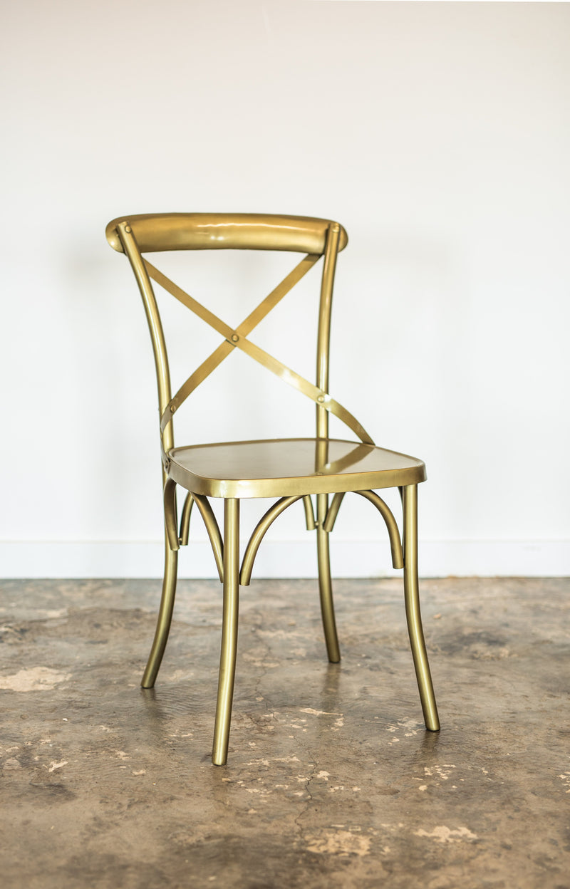 Soiree Brass Seating Collection