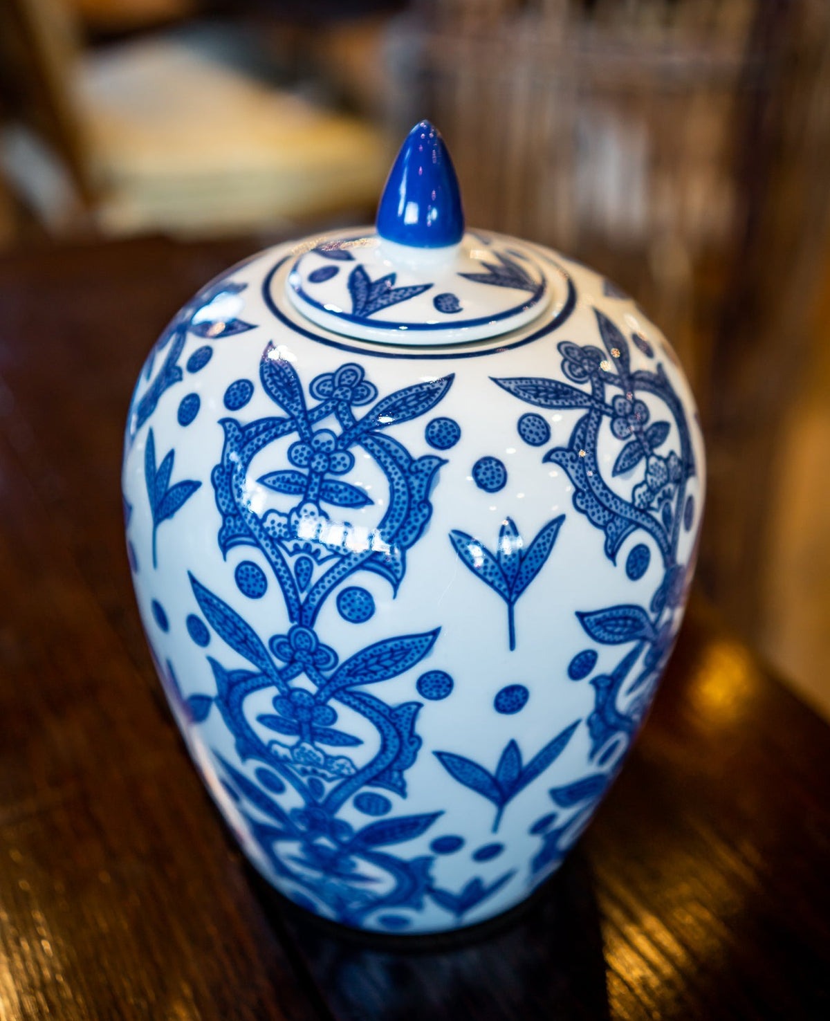 BB Dynasty Chinoiserie Lidded Jar