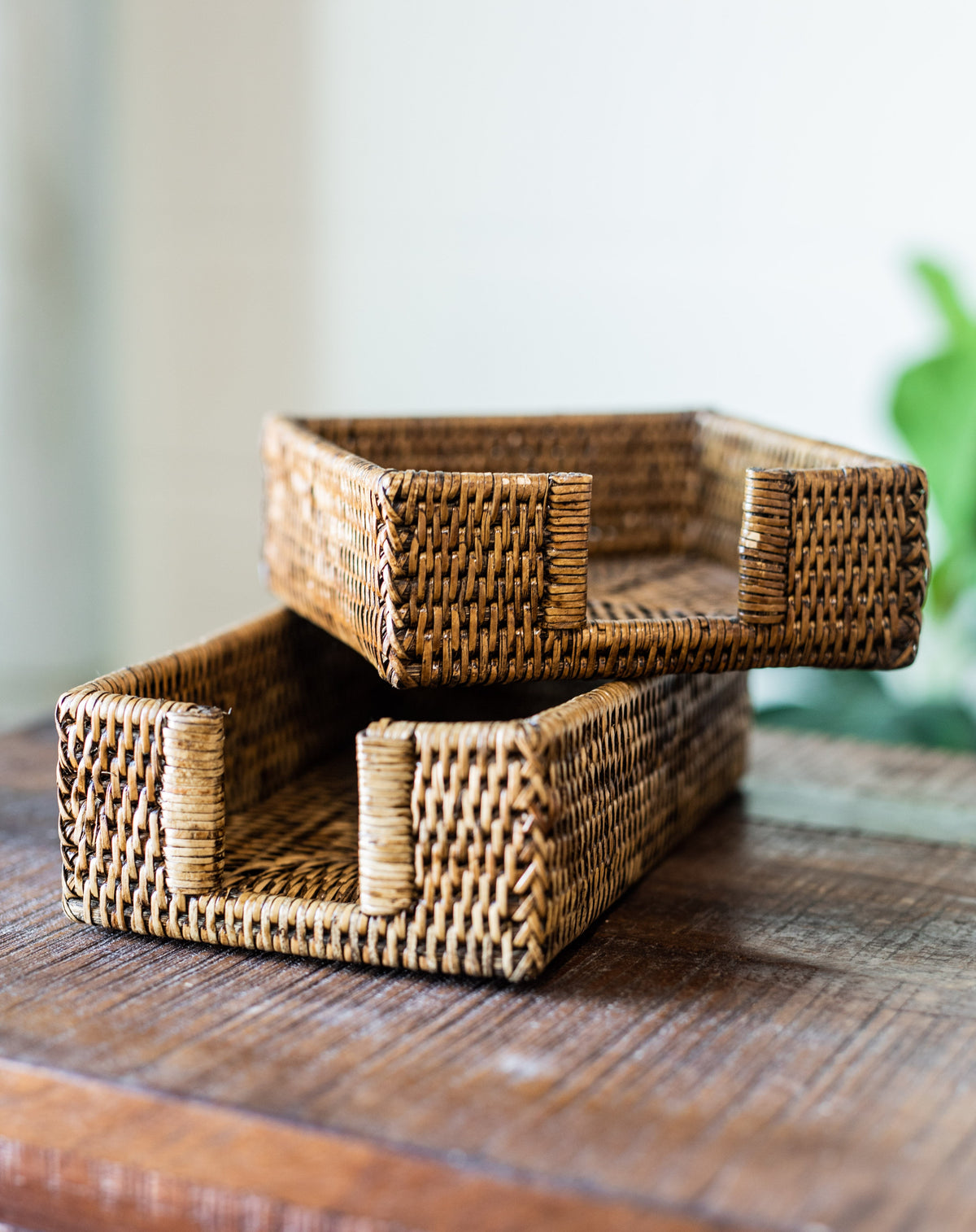Burma Rattan Napkin Holder