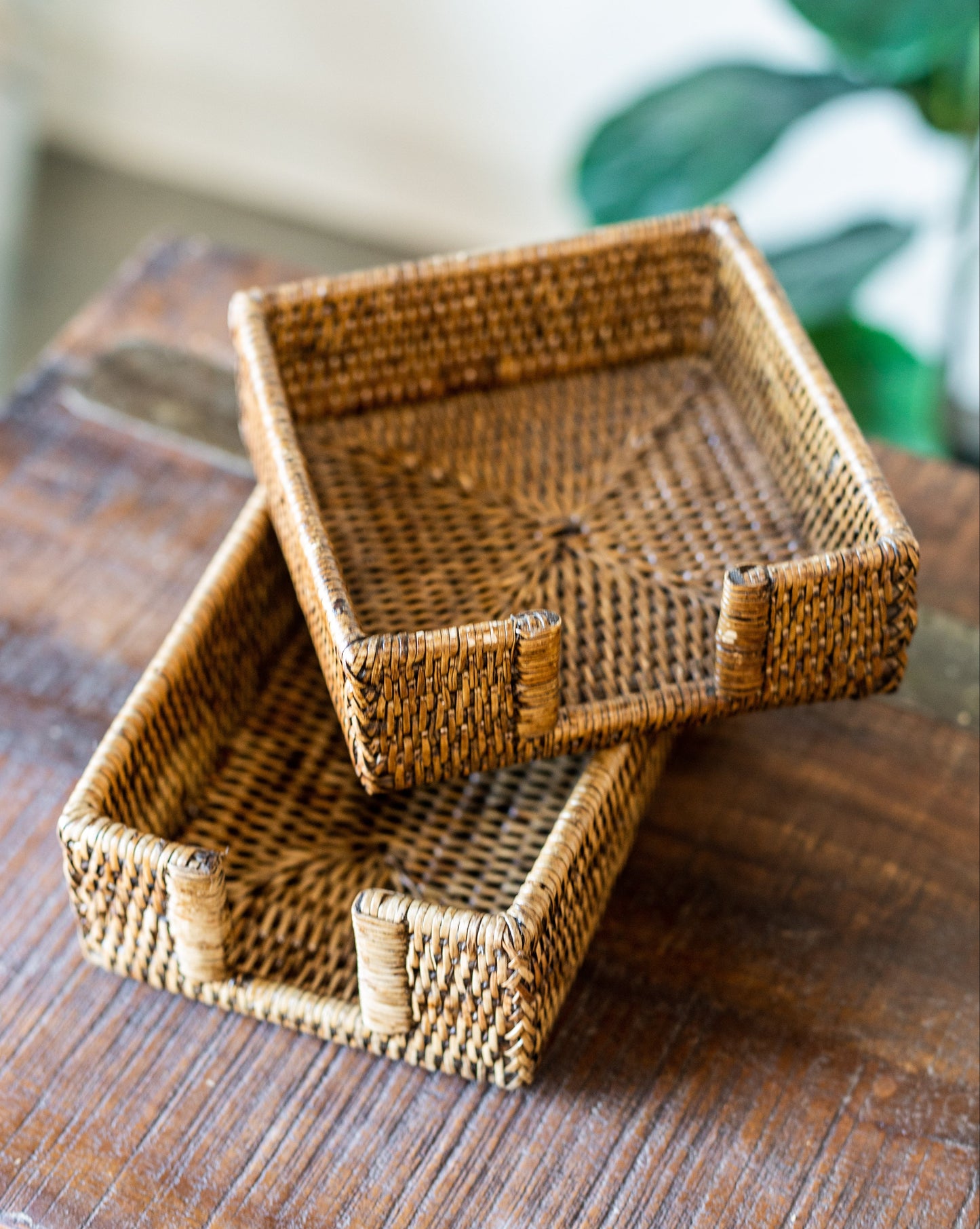 Burma Rattan Napkin Holder