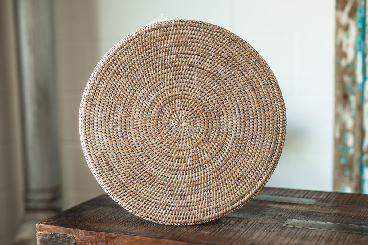 Burma Rattan Round Placemat / Charger