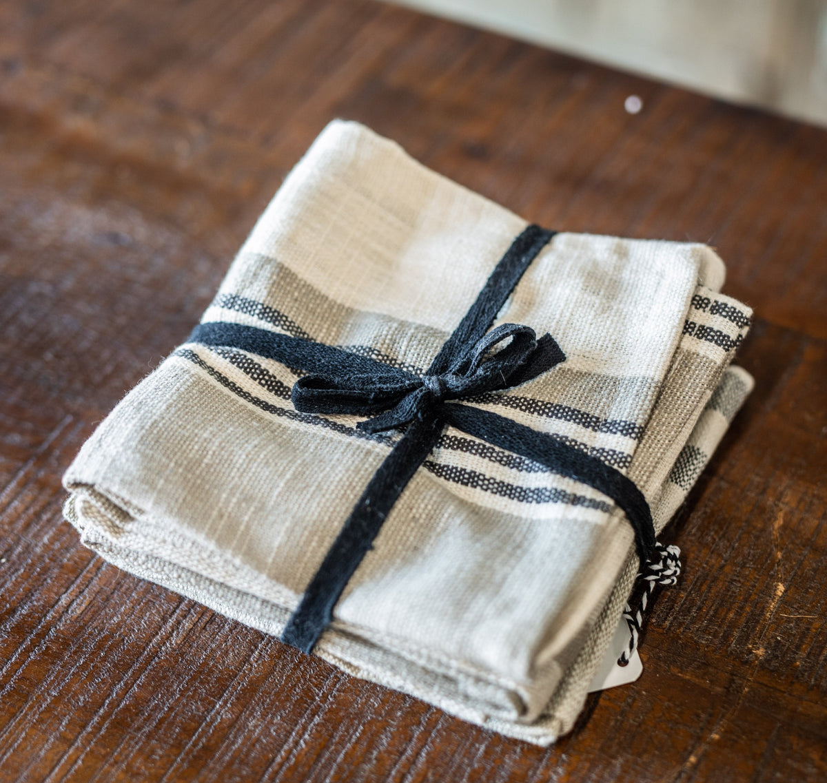 Cotton Striped Tea Towels