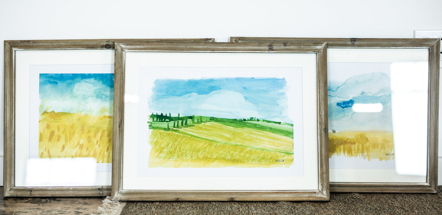 European Landscape Print