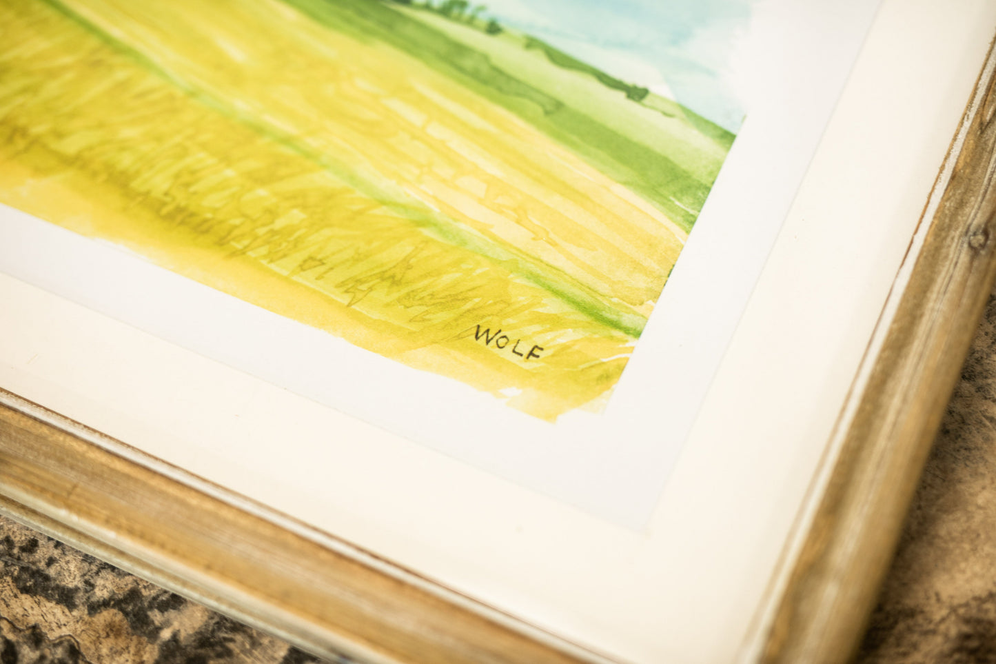 European Landscape Print