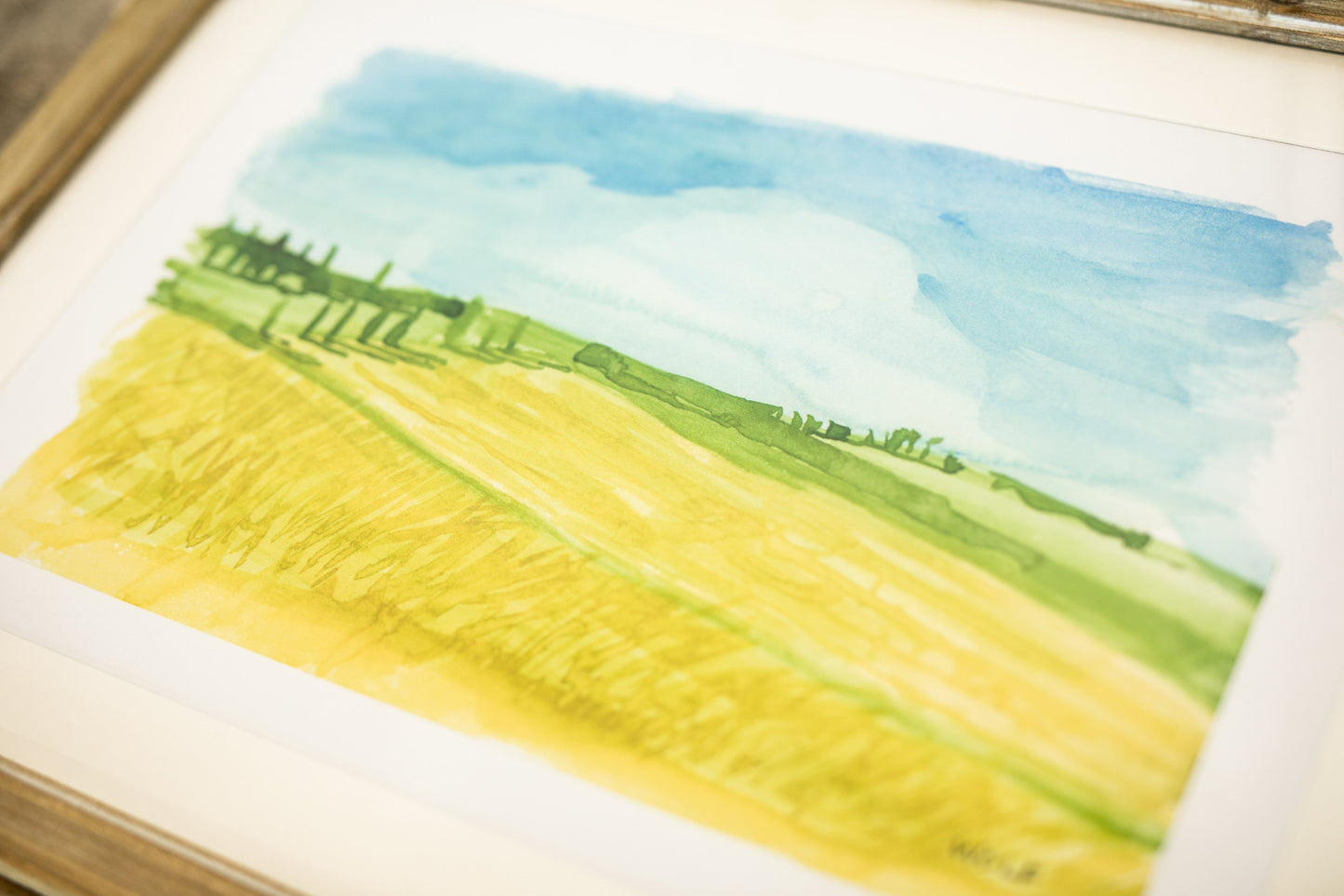 European Landscape Print