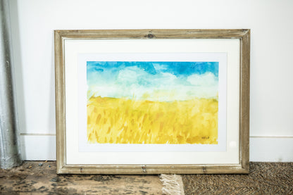 European Landscape Print