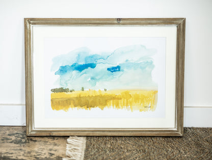 European Landscape Print