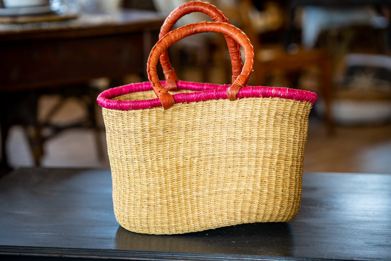 Fair Trade Bag with Colored Rim