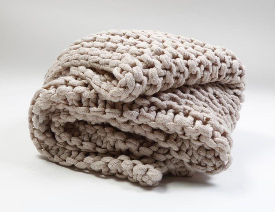 Finn Hand Knit Throw