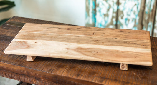 Footed Charcuterie Board