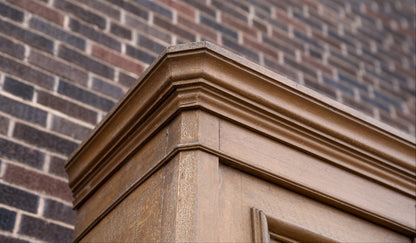 French Oak Tall Buffet Deux Corps