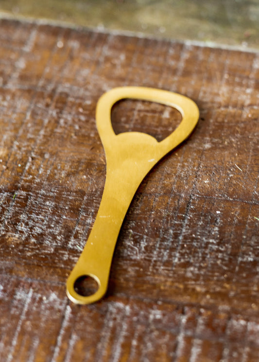 Gold Bottle Opener