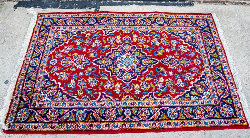 Persian Hand-Knotted Rug