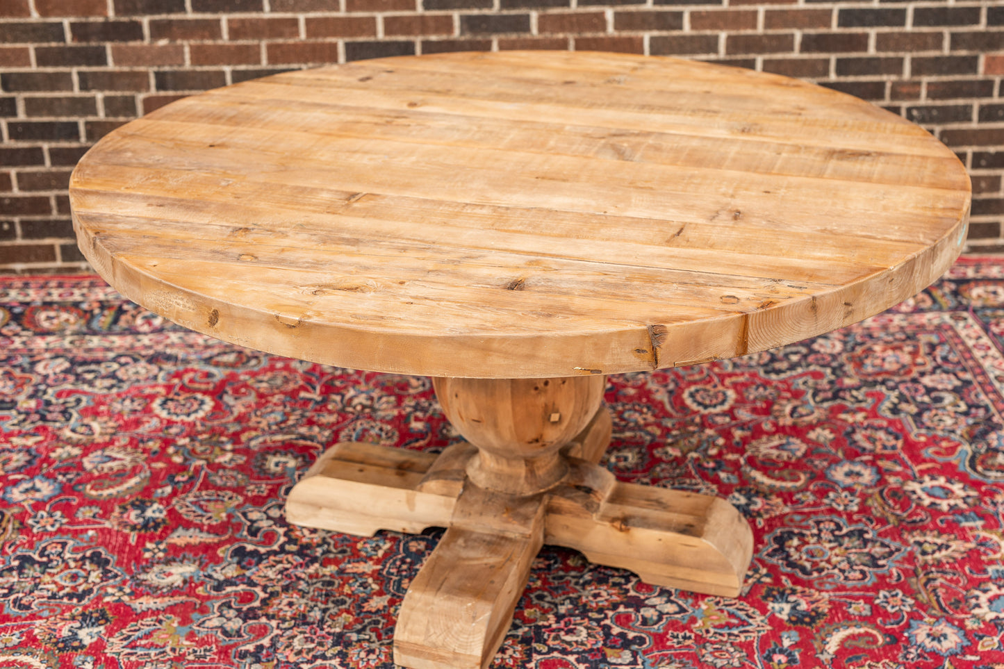 Pine Pedestal Table