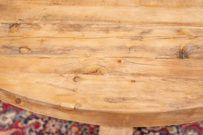 Pine Pedestal Table