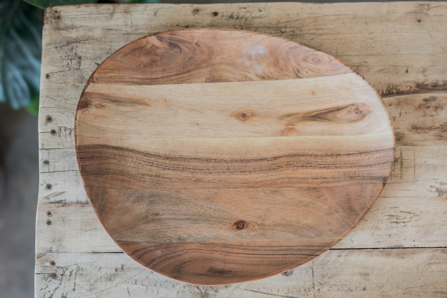 Cove Natural Wood Tray