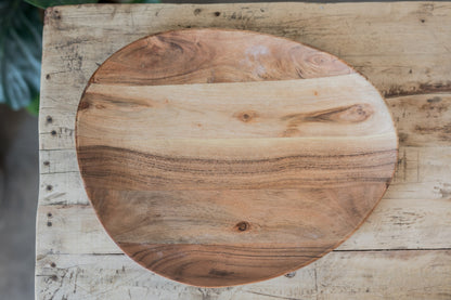 Cove Natural Wood Tray