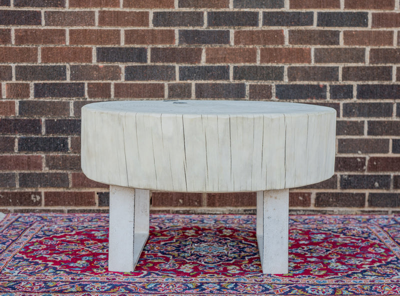 Hal Live Edge Primitive Coffee Table