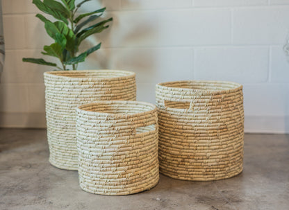 Mikka Handwoven Grass Baskets
