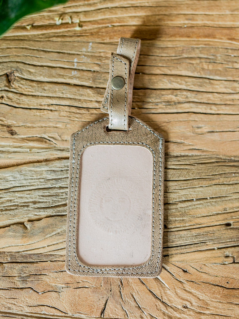 Leather Luggage Tag